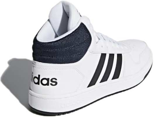adidas NEO Hoops 2.0 Mid 'White Black' DB0080 Shop adidas NEO Hoops 2.0 Mid 'White Black' DB0080