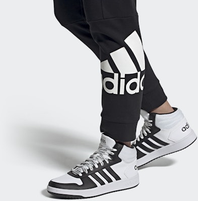 adidas neo Hoops 2.0 Mid 'White Black' FW4476 Sizing adidas neo Hoops 2.0 Mid 'White Black' FW4476