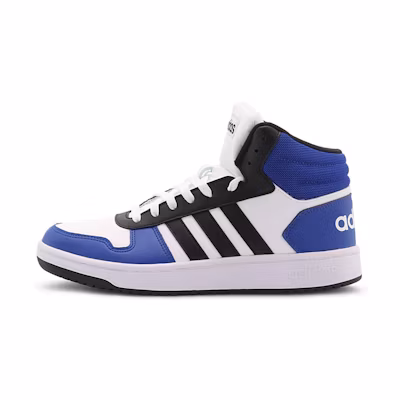 adidas neo Hoops 2.0 Mid 'White Blue Black'