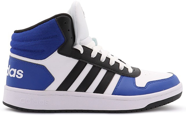 adidas neo Hoops 2.0 Mid 'White Blue Black' G55053 Order adidas neo Hoops 2.0 Mid 'White Blue Black' G55053