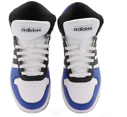 adidas neo Hoops 2.0 Mid 'White Blue Black' G55053 Purchase adidas neo Hoops 2.0 Mid 'White Blue Black' G55053