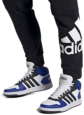 adidas neo Hoops 2.0 Mid 'White Blue Black' G55053 Cheap adidas neo Hoops 2.0 Mid 'White Blue Black' G55053