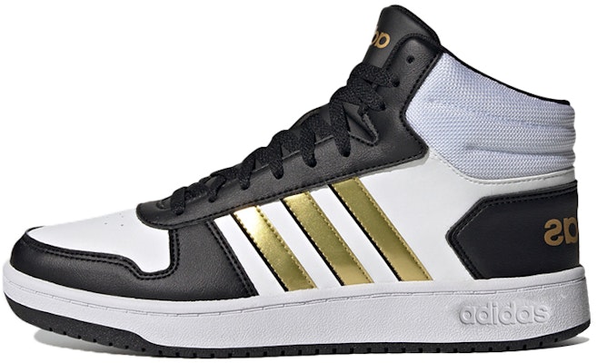 アディダス ネオ Hoops 2.0 Mid 白青金 H01197 Buy アディダス ネオ Hoops 2.0 Mid 白青金 H01197