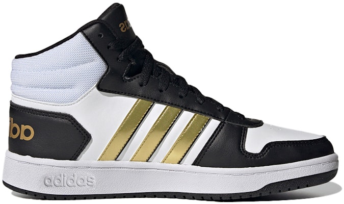 adidas neo Hoops 2.0 Mid 'Putih Biru Emas' H01197 Order adidas neo Hoops 2.0 Mid 'Putih Biru Emas' H01197