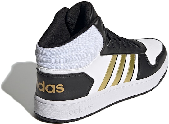 アディダス ネオ Hoops 2.0 Mid 白青金 H01197 Shop アディダス ネオ Hoops 2.0 Mid 白青金 H01197