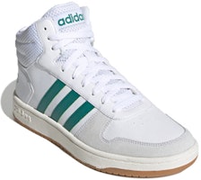 アディダス ネオ Hoops 2.0 Mid 白/緑 EE7385 Order アディダス ネオ Hoops 2.0 Mid 白/緑 EE7385