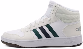adidas neo Hoops 2.0 Mid 'White Green' FW9348 adidas neo Hoops 2.0 Mid 'White Green' FW9348