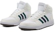 Lookbook adidas neo Hoops 2.0 Mid 'Putih Hijau' FW9348