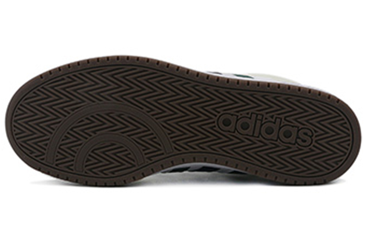 Details for adidas neo Hoops 2.0 Mid ''Weiß Grün'' FW9348