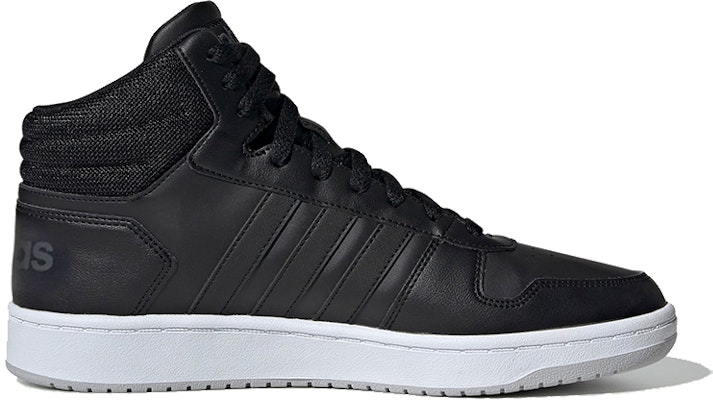 adidas neo Hoops 2.0 Mid 高筒 復古籃球鞋 男款 黑灰 Order adidas neo Hoops 2.0 Mid 高筒 復古籃球鞋 男款 黑灰