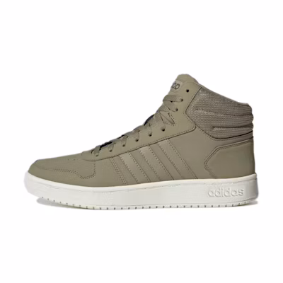adidas neo Hoops 2.0 Mid Green
