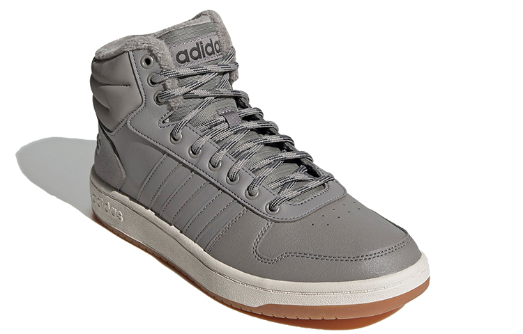 Lookbook adidas neo Hoops 2.0 Mid Gris Claro FW3515