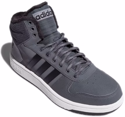adidas neo Hoops 2.0 Mid鞋款 休閒簡約 耐磨透氣 中筒 球鞋 男款 灰 Lookbook adidas neo Hoops 2.0 Mid鞋款 休閒簡約 耐磨透氣 中筒 球鞋 男款 灰