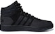 adidas neo Hoops 2.0 Mid Tumbled Stripes 'Hitam Pekat' B44621
