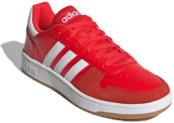 adidas Neo Hoops 2.0 Rood/Wit EE7798 Lookbook adidas Neo Hoops 2.0 Rood/Wit EE7798
