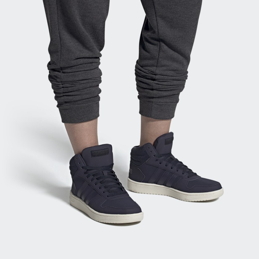 Sizing adidas neo Hoops 2.0 Sneakers Blauw FW3517