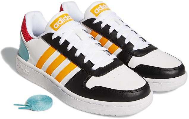 adidas neo Hoops 2.0 White/Black/Yellow GY5899 Shop adidas neo Hoops 2.0 White/Black/Yellow GY5899