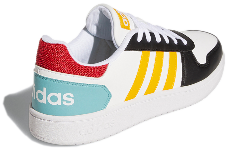 Purchase adidas neo Hoops 2.0 舒適耐磨籃球鞋 白黑黃