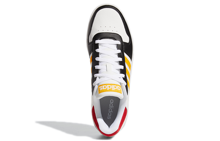 Details for adidas neo Hoops 2.0 舒適耐磨籃球鞋 白黑黃