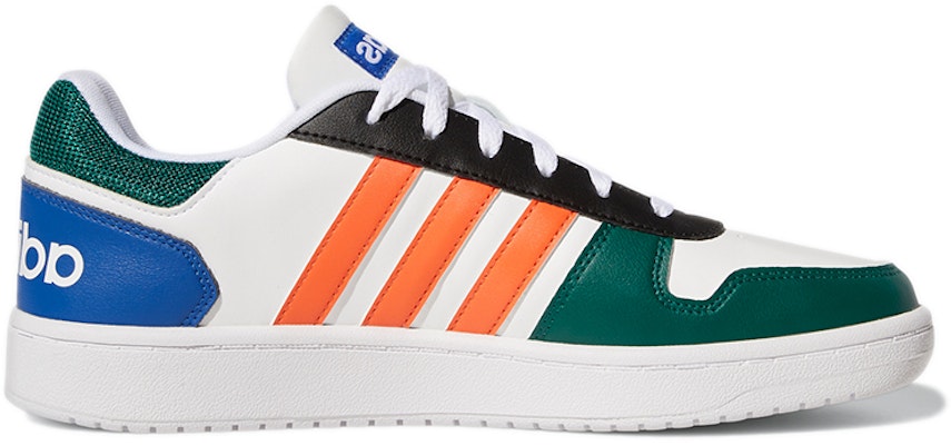 adidas neo Hoops 2.0 White/Green/Orange GY5898 Order adidas neo Hoops 2.0 White/Green/Orange GY5898