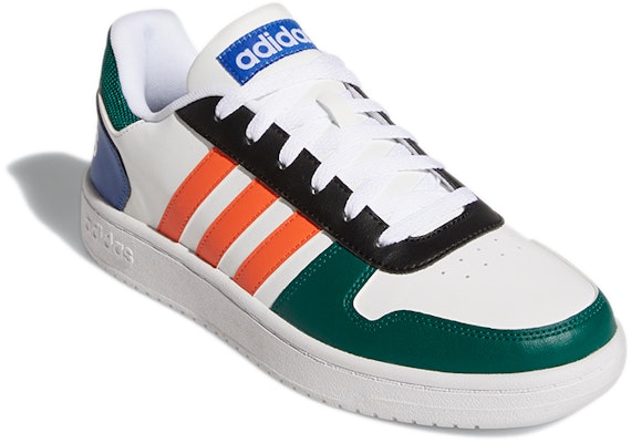 adidas neo Hoops 2.0 Putih/Hijau/Jingga GY5898 Lookbook adidas neo Hoops 2.0 Putih/Hijau/Jingga GY5898