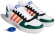adidas neo Hoops 2.0 Putih/Hijau/Jingga GY5898