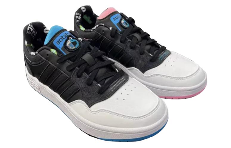 Lookbook 芝麻街 x JF x adidas neo HOOPS 3.0 防滑耐磨 低筒 球鞋 黑藍 芝麻街聯名