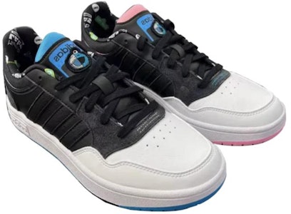 adidas Neo Hoops 3.0 'Hitam Biru Putih' FZ5960 Lookbook adidas Neo Hoops 3.0 'Hitam Biru Putih' FZ5960