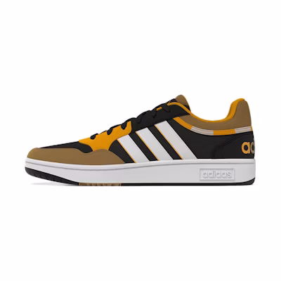 adidas neo Hoops 3.0 'Black Brown Yellow White'