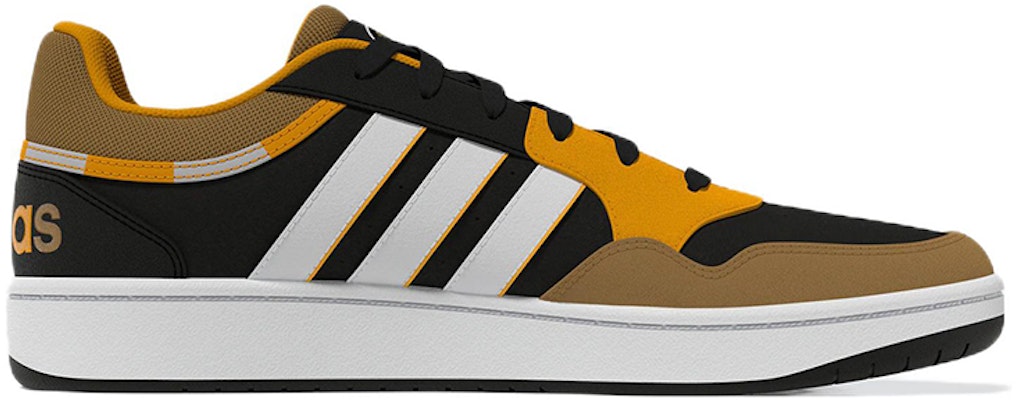 adidas neo Hoops 3.0 'Hitam Coklat Kuning Putih' GZ9474 Order adidas neo Hoops 3.0 'Hitam Coklat Kuning Putih' GZ9474