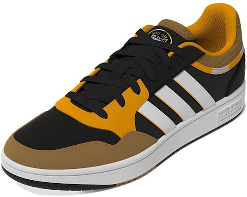 adidas neo Hoops 3.0 'Hitam Coklat Kuning Putih' GZ9474 Lookbook adidas neo Hoops 3.0 'Hitam Coklat Kuning Putih' GZ9474