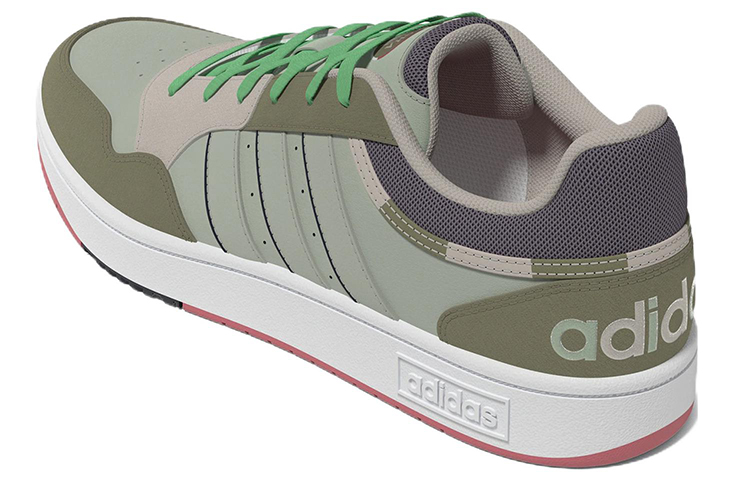 Shop アディダス ネオ Hoops 3.0 ライトグリーン/ダークグリーン/クリーム GZ9476