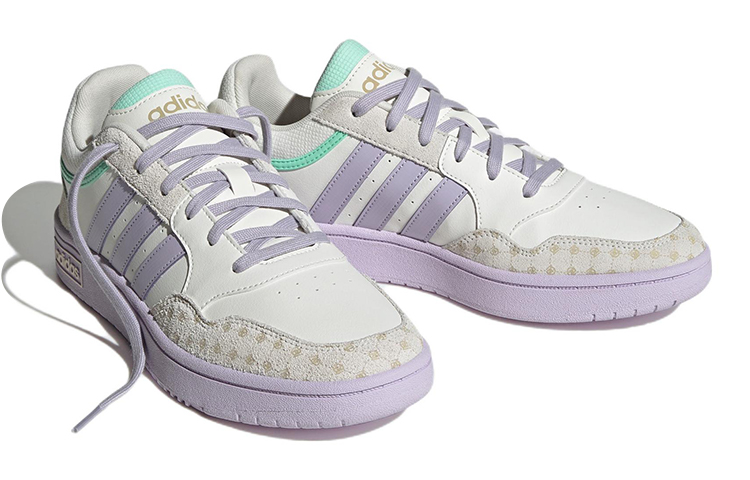 Lookbook adidas neo Hoops 3.0 ''Weiß Grün Lila'' IG2810