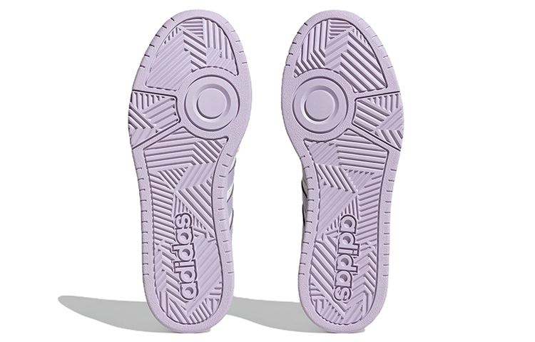 Details for adidas neo Hoops 3.0 ''Weiß Grün Lila'' IG2810