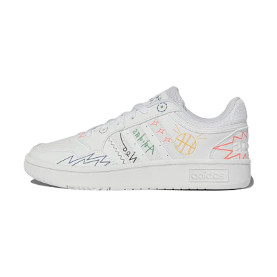 adidas neo Hoops 3.0 Doodle 'White'