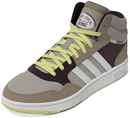 adidas neo Hoops 3.0 Mid 'Marrón' FZ6562 Lookbook adidas neo Hoops 3.0 Mid 'Marrón' FZ6562