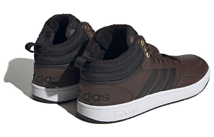 Shop adidas NEO Hoops 3.0 Mid 'Coklat' GZ6680