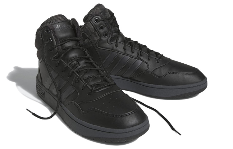 Lookbook adidas NEO Hoops 3.0 Mid 'Hitam Murni' GW6421