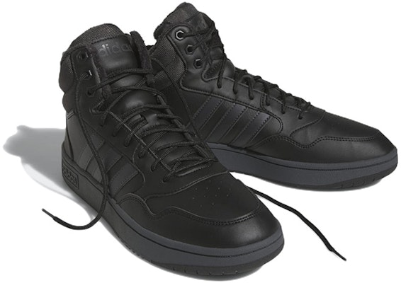 adidas NEO Hoops 3.0 Mid 'Hitam Tulen' GW6421 Lookbook adidas NEO Hoops 3.0 Mid 'Hitam Tulen' GW6421