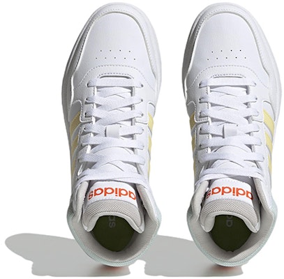 adidas neo Hoops 3.0 舒適潮流 輕便耐磨防滑 中筒 滑板鞋 白黃 Purchase adidas neo Hoops 3.0 舒適潮流 輕便耐磨防滑 中筒 滑板鞋 白黃