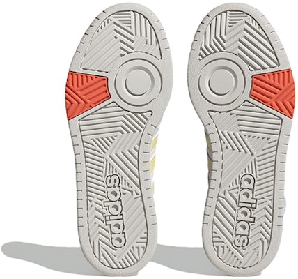 adidas neo Hoops 3.0 舒適潮流 輕便耐磨防滑 中筒 滑板鞋 白黃 Details for adidas neo Hoops 3.0 舒適潮流 輕便耐磨防滑 中筒 滑板鞋 白黃
