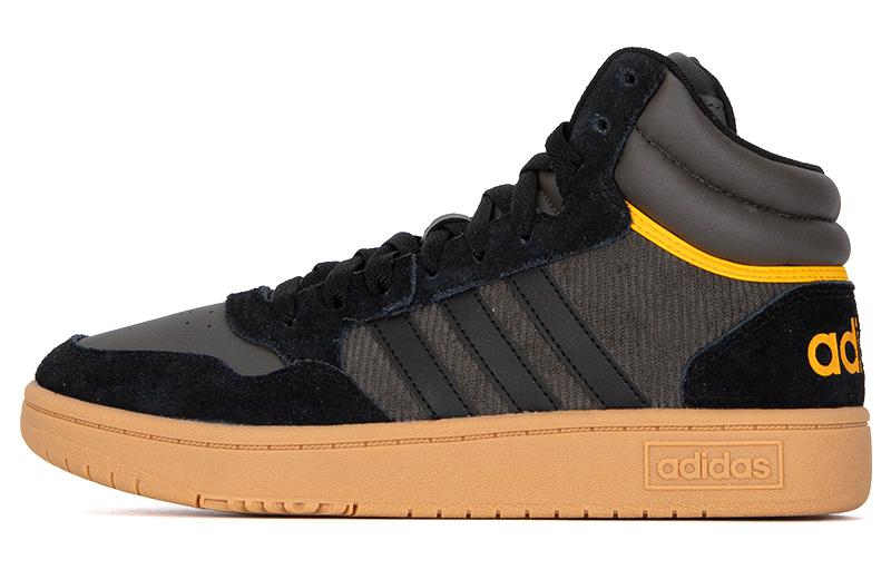 adidas NEO Hoops 3.0 Mid 'Yellow Grey Black' HP6903