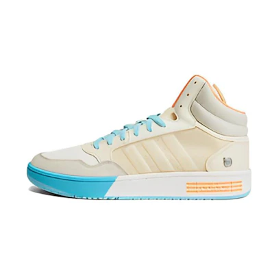 Adidas Neo Hoops 3.0 Mid Shoes 'Beige Blue'