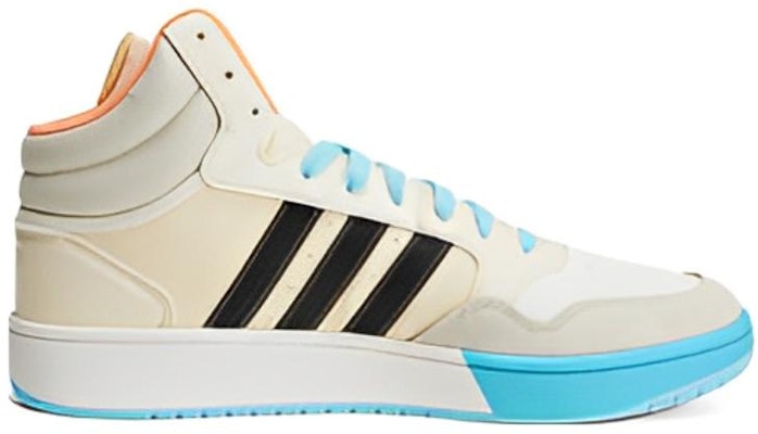 Adidas Neo Hoops 3.0 Mid Shoes 'Beige Blue' HP9946 Order Adidas Neo Hoops 3.0 Mid Shoes 'Beige Blue' HP9946