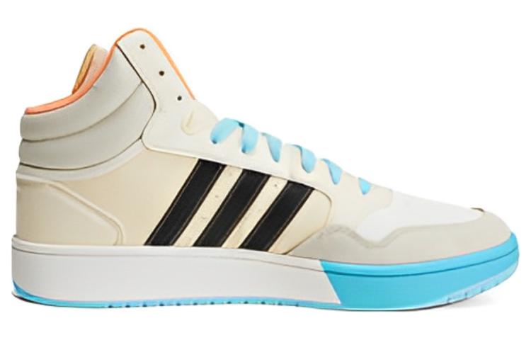 Order Sepatu Adidas Neo Hoops 3.0 Mid 'Beige Biru' HP9946