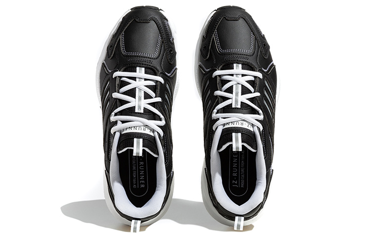 Purchase adidas neo JZ Runner 潮流 輕便耐磨防滑 低筒 運動休閒鞋 男女同款 黑白