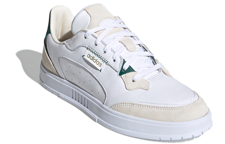 Lookbook adidas neo Kollide 低筒 板鞋 男款 米白綠