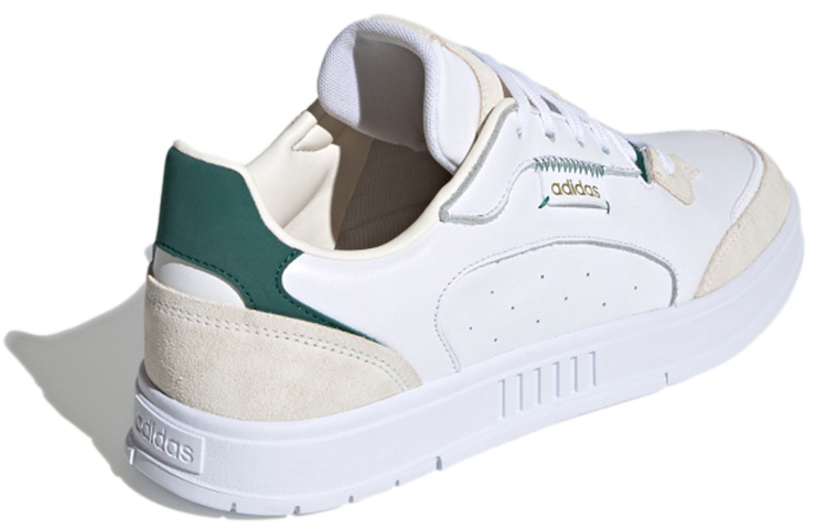 Shop adidas neo Kollide 低筒 板鞋 男款 米白綠