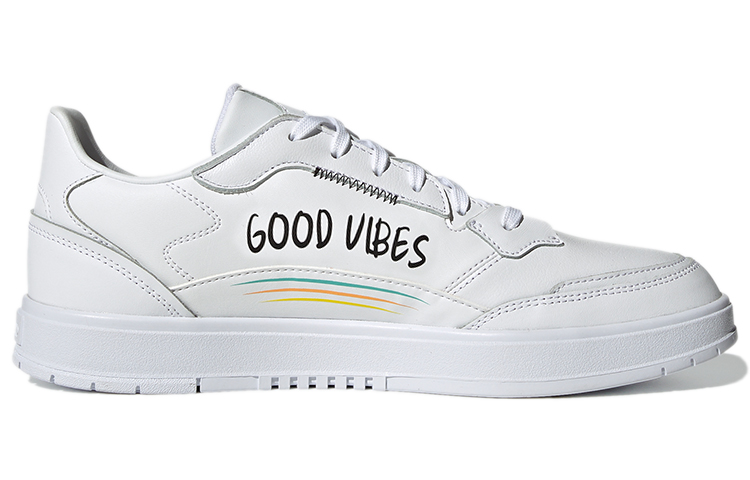 Order adidas neo Kollide 耐磨防滑 低筒 滑板鞋 男款 白黃色