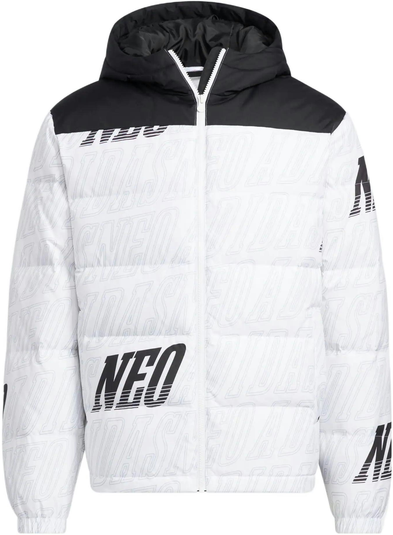 adidas-neo-letter-print-hooded-down-jacket-unisex-white-casual-wear-hn-4798